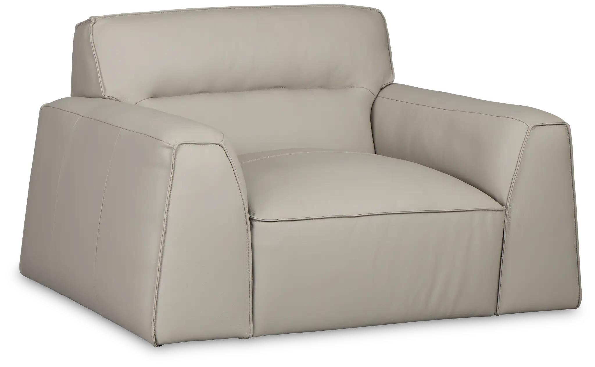 Blanca Gray Leather Swivel Chair Blanca Gray Leather Swivel Chair