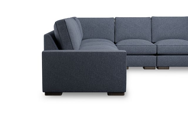 Edgewater Maguire Blue Large Two-arm Sectional