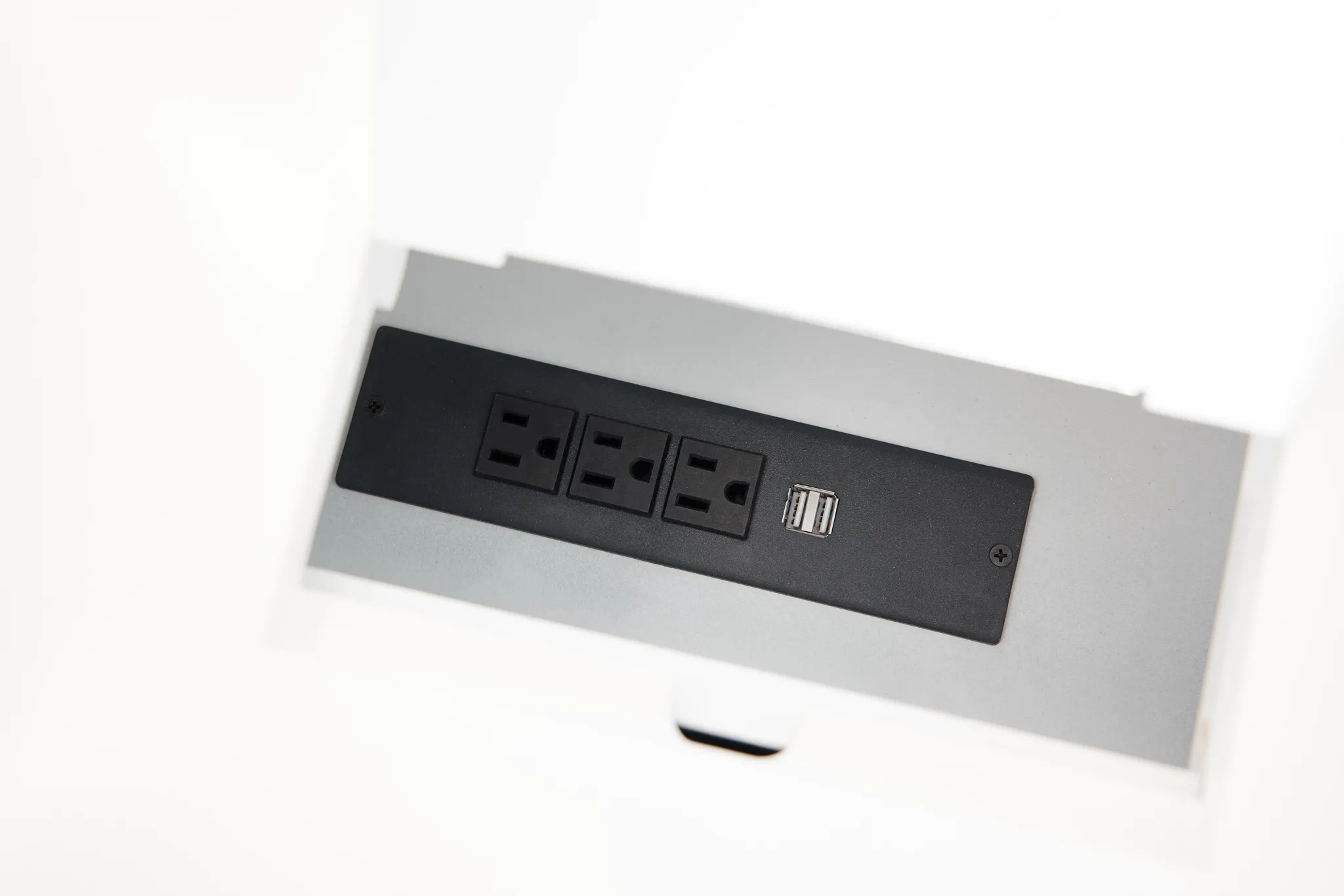 Newport White Door Wall Desk