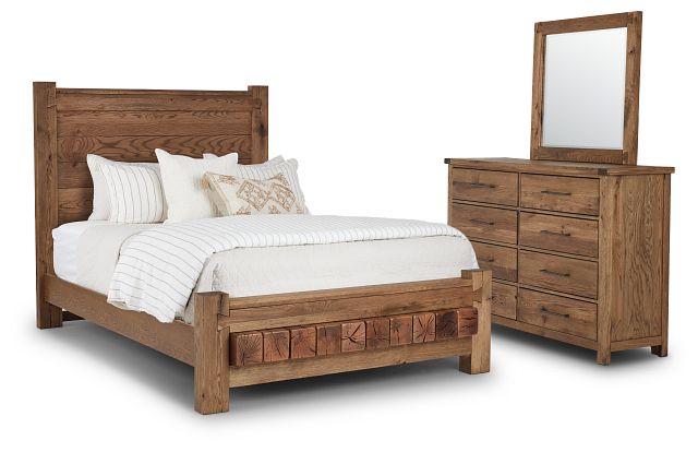 Salt Lake Mid Tone Platform Bedroom