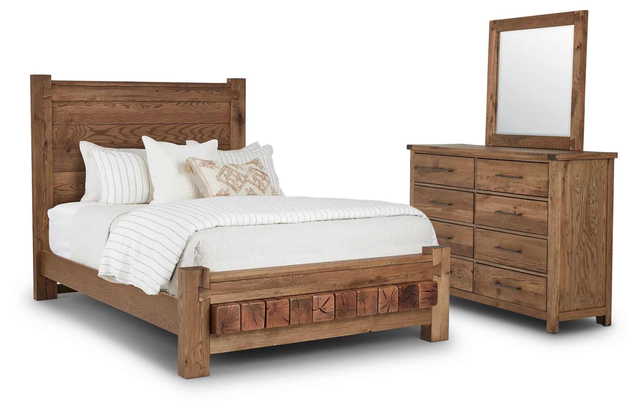Salt Lake Mid Tone Platform Bedroom Salt Lake Mid Tone Platform Bedroom