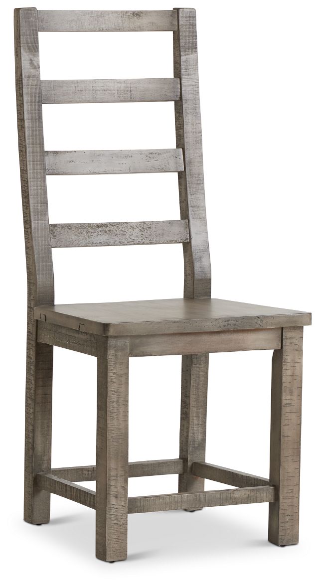 Seattle Gray Wood Side Chair