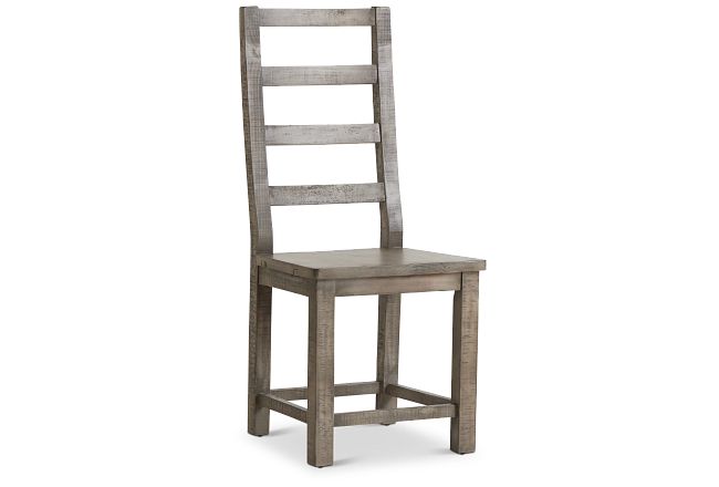 Seattle Gray Wood Side Chair