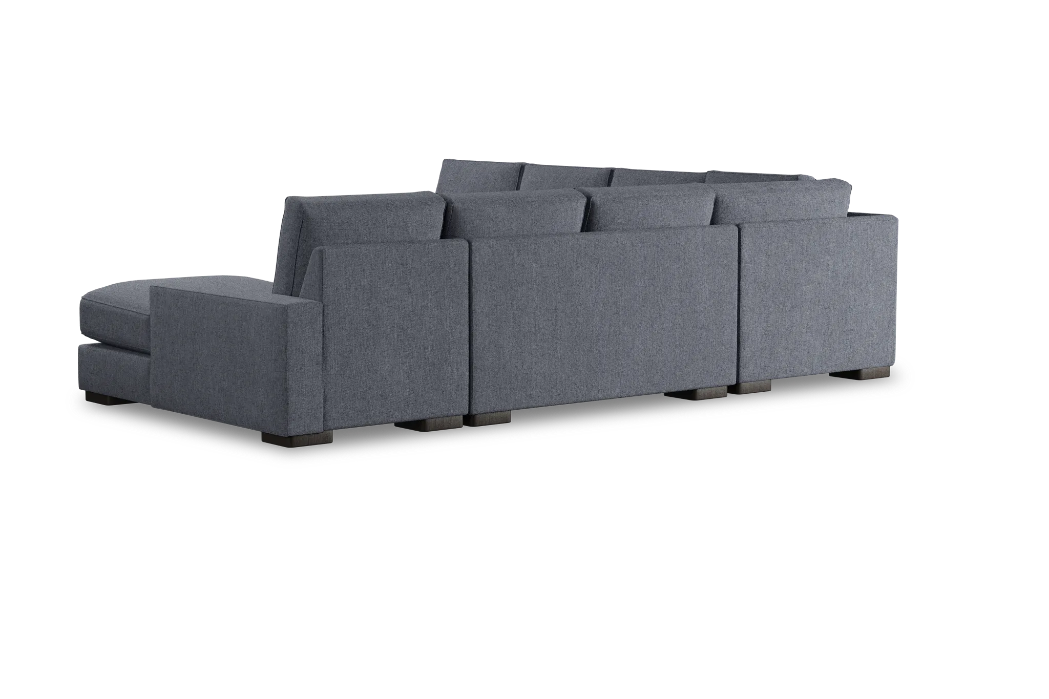Edgewater Elevation Gray Large Right Chaise Sectional