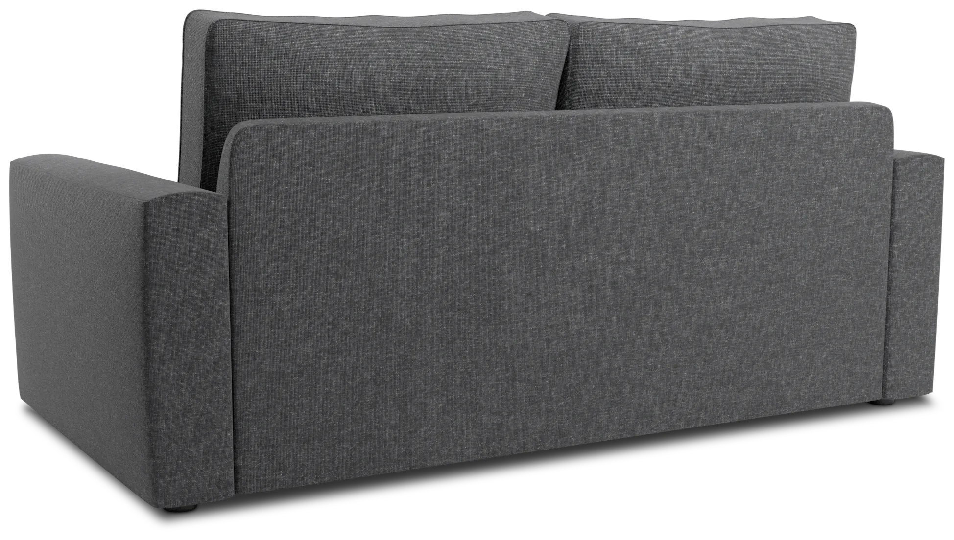 Siesta Delray Dark Gray Fabric Sofa