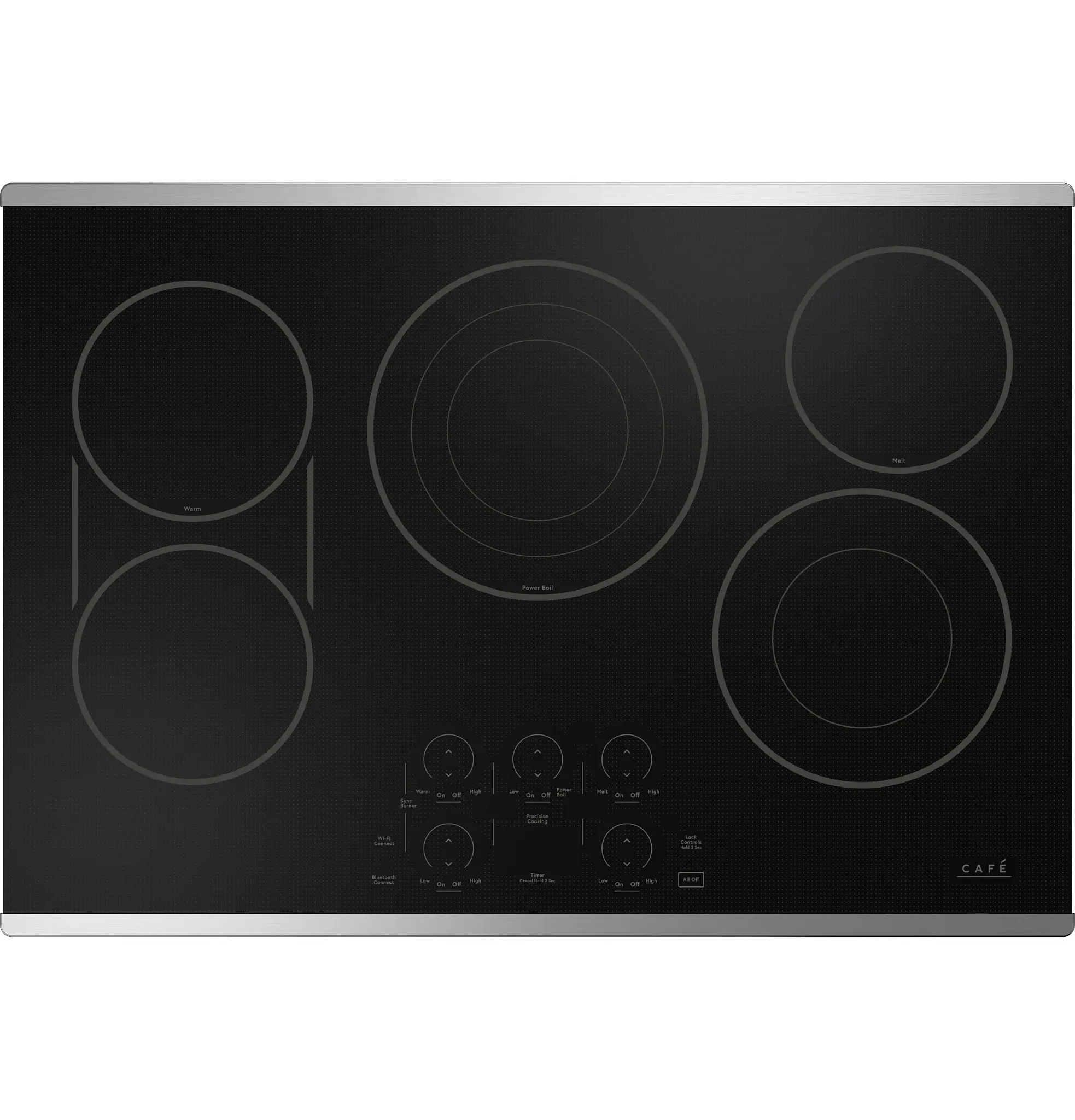 Cafe 90302 Series Stainless Steel 30" Electric Cook Top Cafe 90302 Series Stainless Steel 30" Electric Cook Top