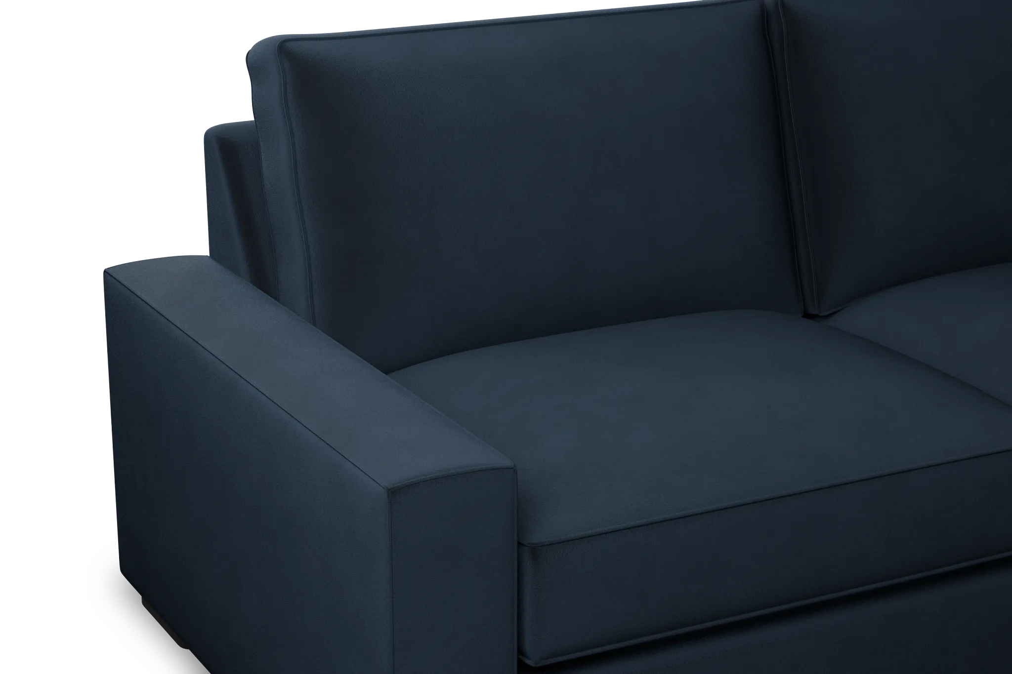 Edgewater Joya Dark Blue 84" Sofa W/ 2 Cushions