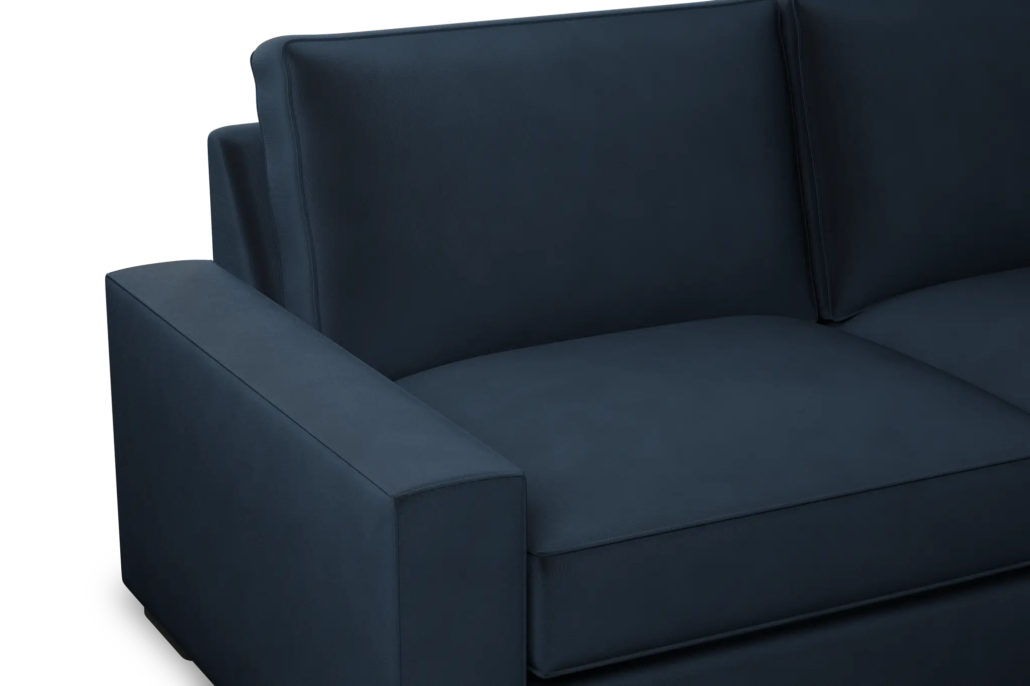 Edgewater Joya Dark Blue 84" Sofa W/ 2 Cushions Edgewater Joya Dark Blue 84" Sofa W/ 2 Cushions