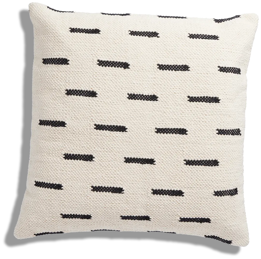 Clover Ivory 22" Accent Pillow Clover Ivory 22" Accent Pillow