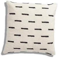 Clover Ivory 22" Accent Pillow