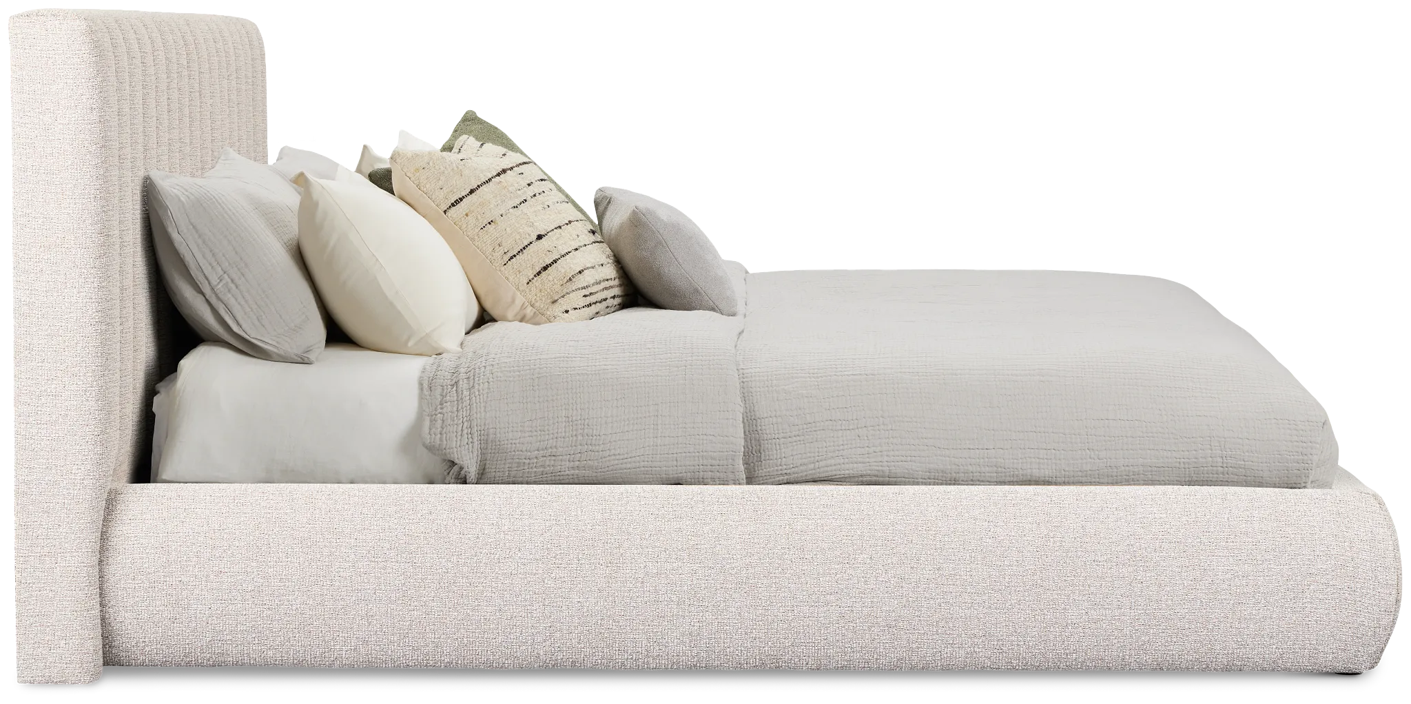 Nomad Gray Uph Platform Bed