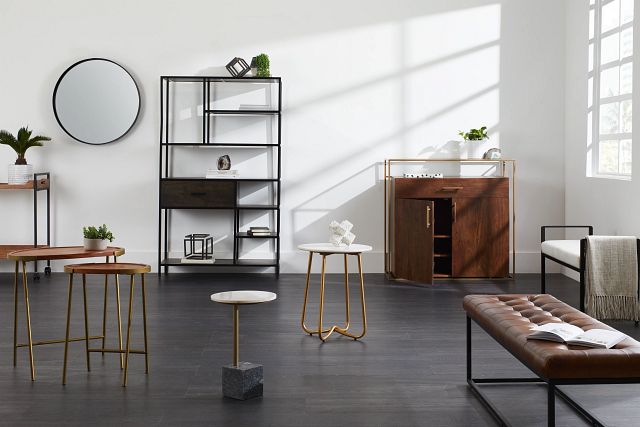 Alexa Dark Tone Wood Bar
