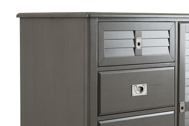 Marina Gray Door Chest