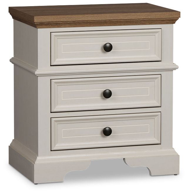 Charlotte Two-tone Nightstand
