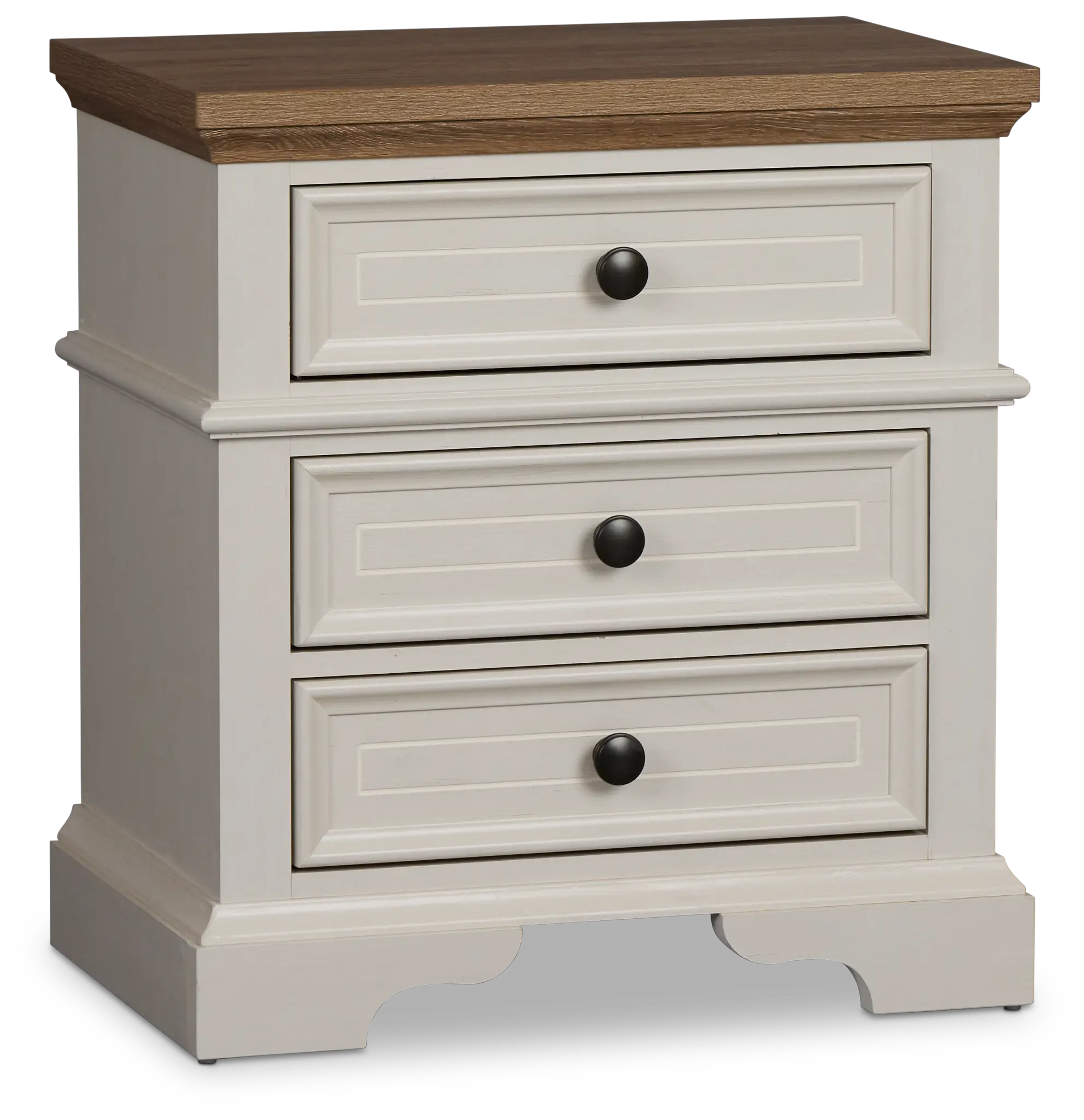 Charlotte Two-tone Nightstand Charlotte Two-tone Nightstand
