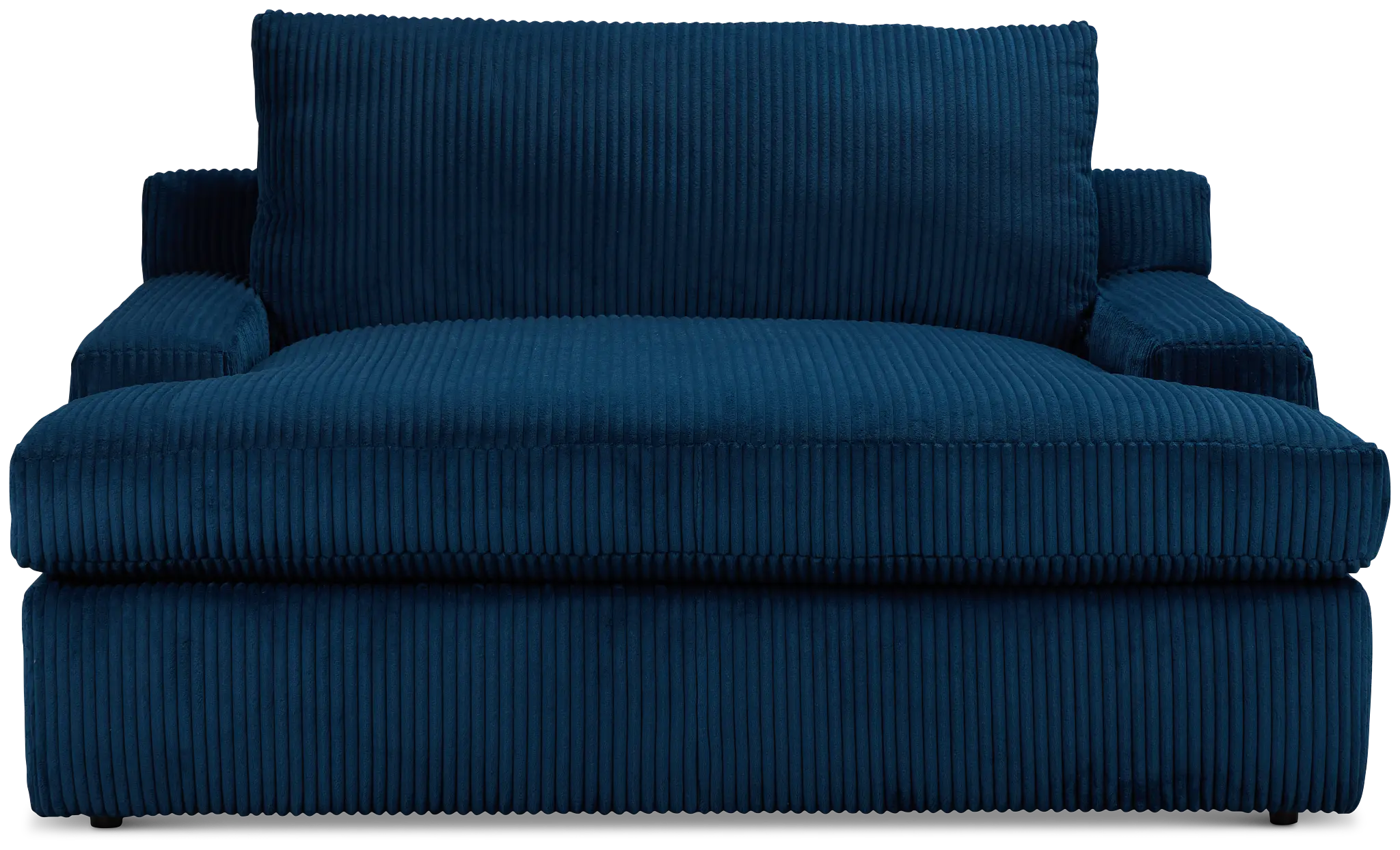 Charlie Dark Blue Fabric Chaise Charlie Dark Blue Fabric Chaise