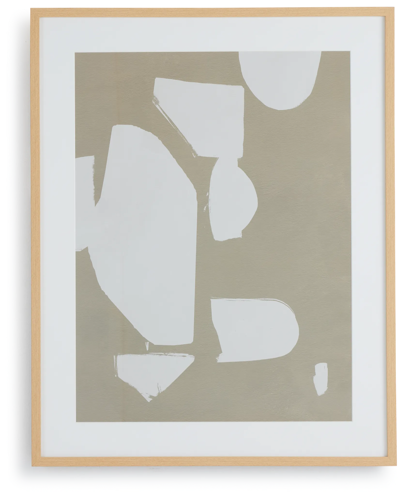 Wren Beige Framed Wall Art