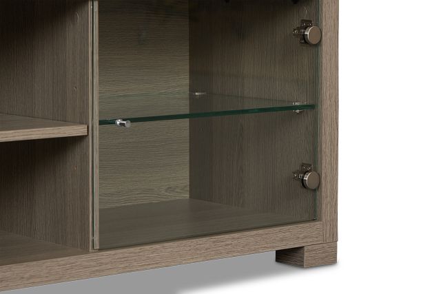 Evanston Gray Entertainment Wall