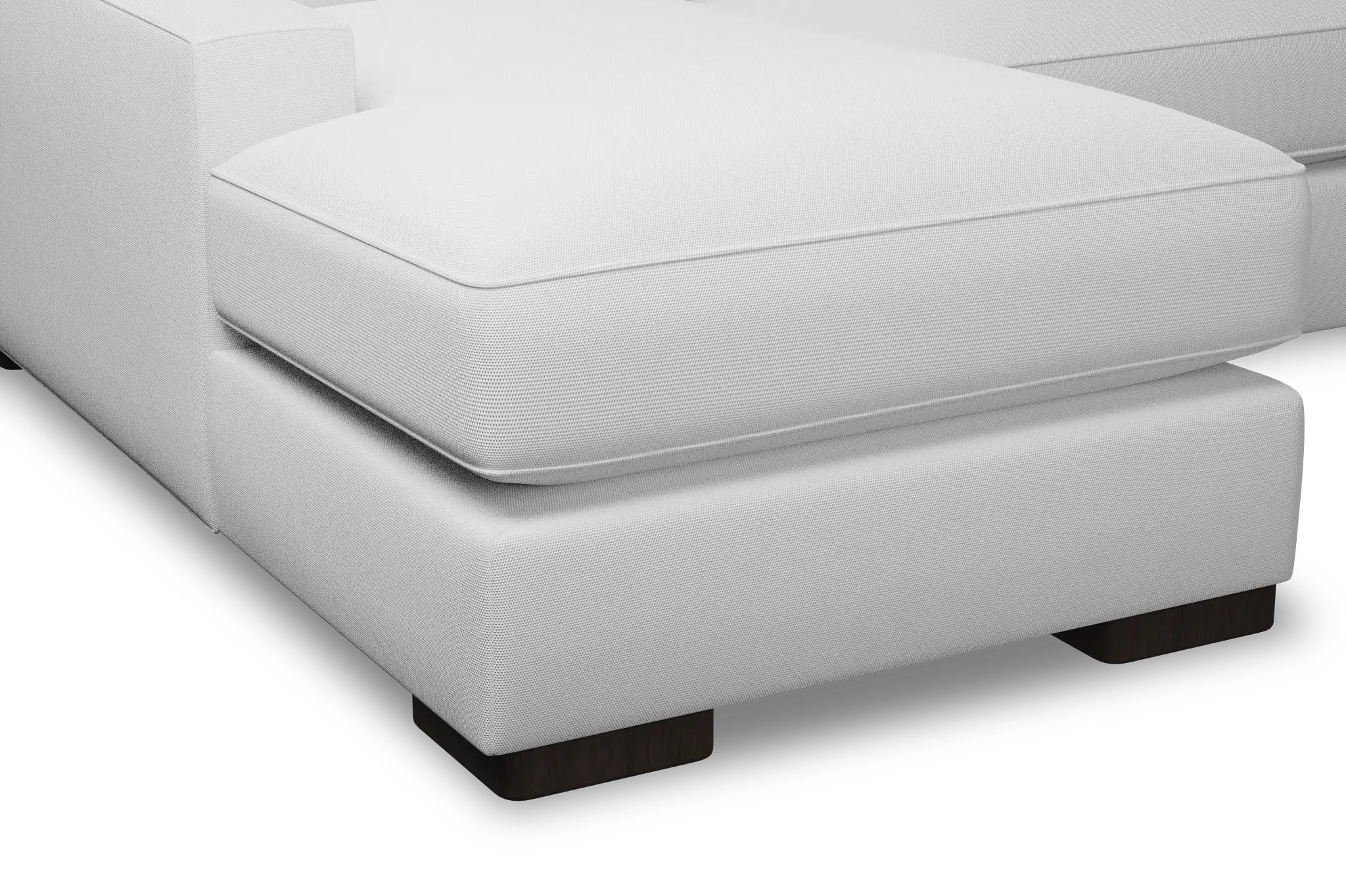 Edgewater Peyton White Left Chaise Sectional Edgewater Peyton White Left Chaise Sectional
