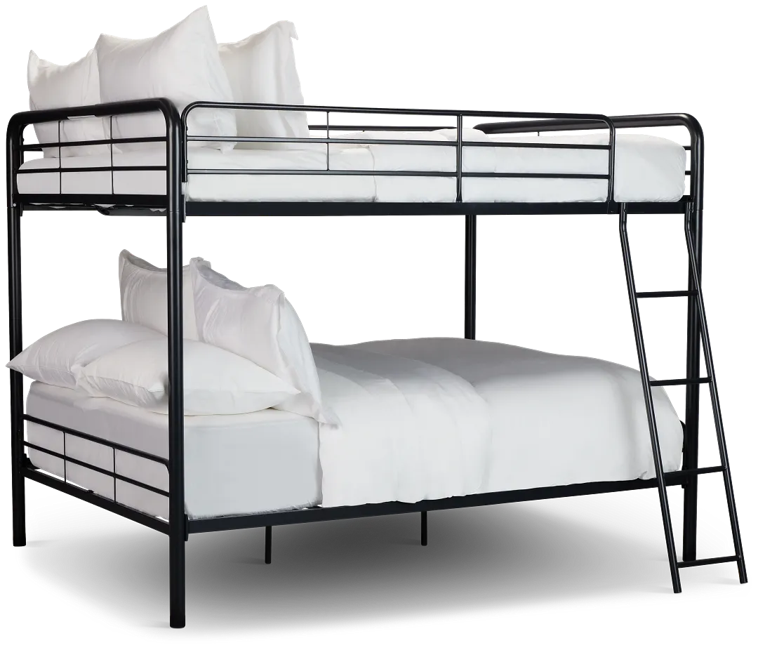 Rory Black Metal Bunk Bed