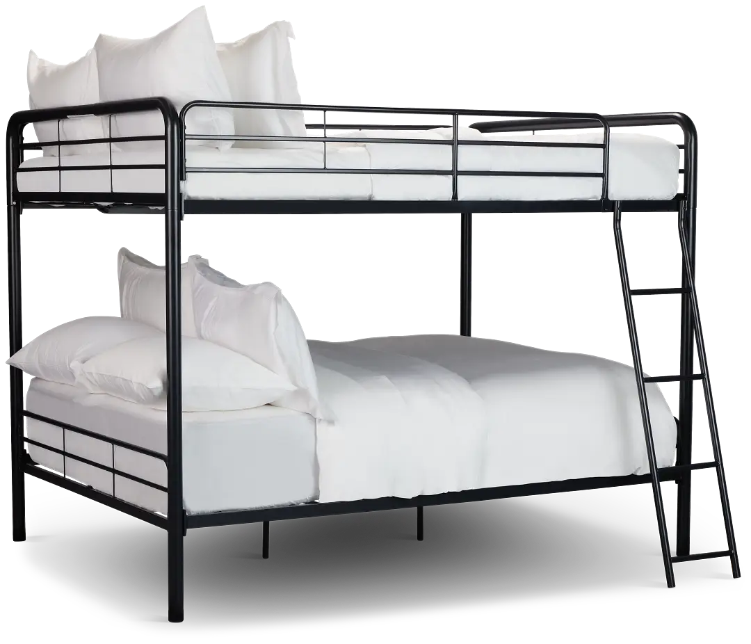 Rory Black Metal Bunk Bed Rory Black Metal Bunk Bed