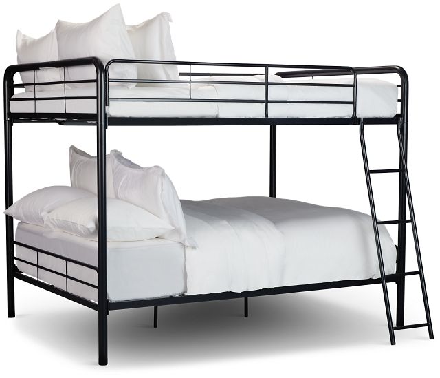 Rory Black Metal Bunk Bed