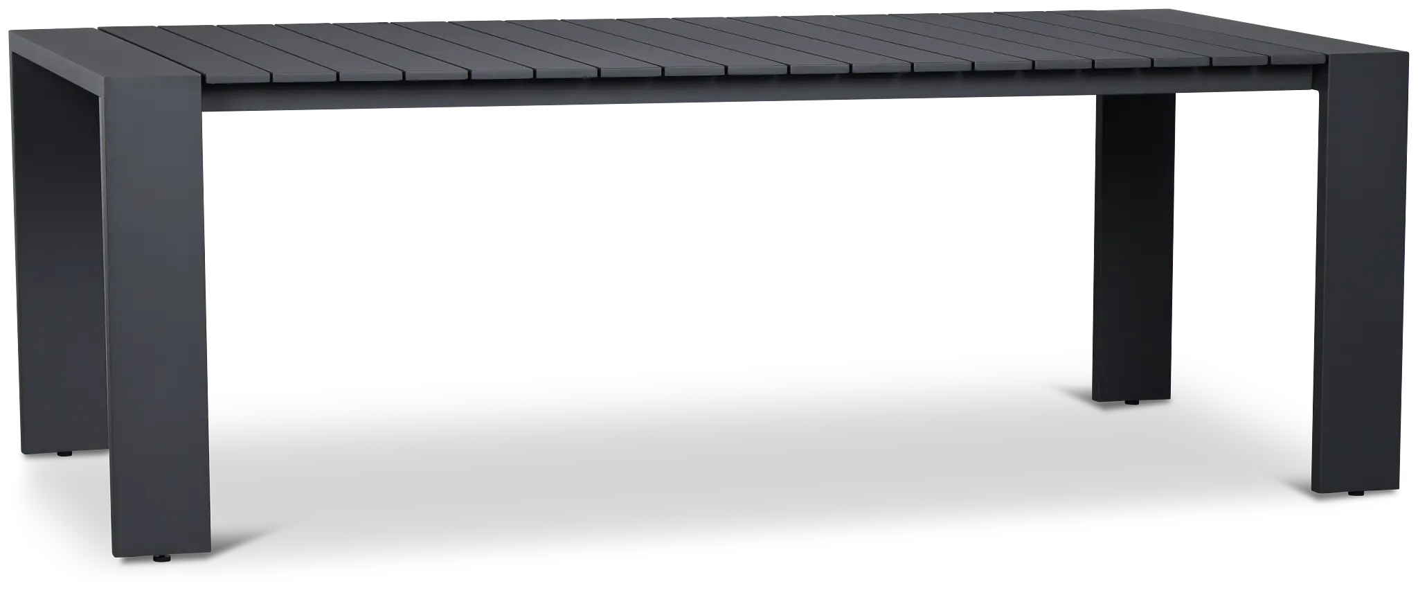 Sunrise Dark Gray 86" Rectangular Table Sunrise Dark Gray 86" Rectangular Table