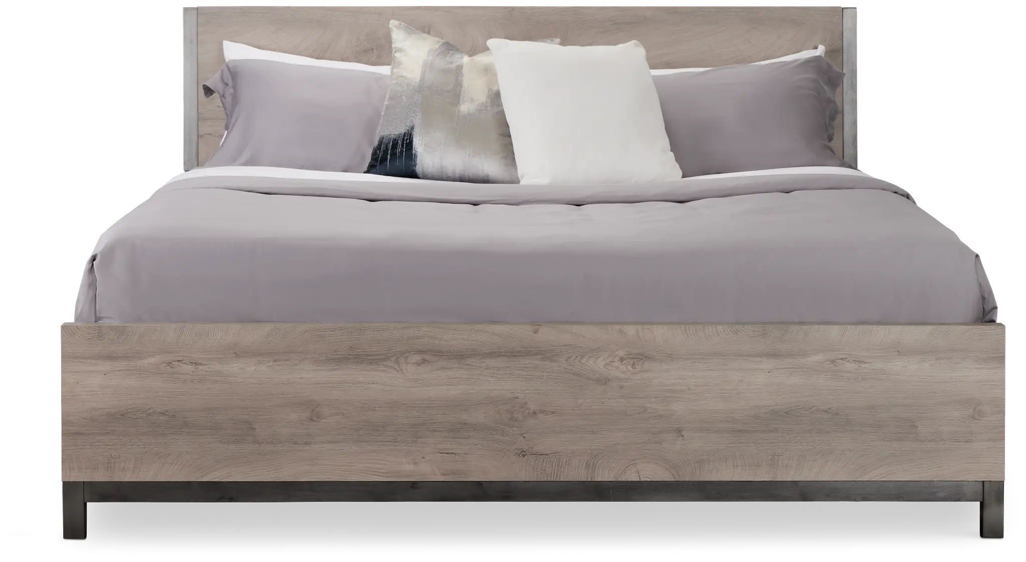 Evanston Gray Panel Bed Evanston Gray Panel Bed