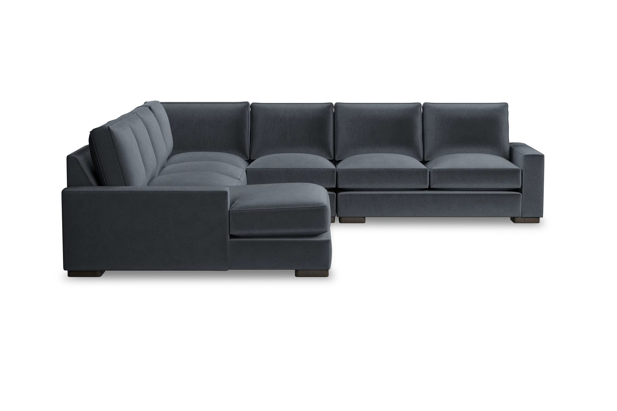 Edgewater Joya Gray Large Left Chaise Sectional