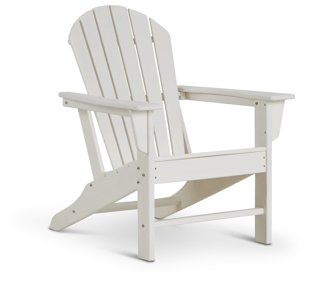 Cancun White Adirondack Chair
