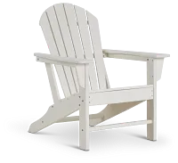 Cancun White Adirondack Chair