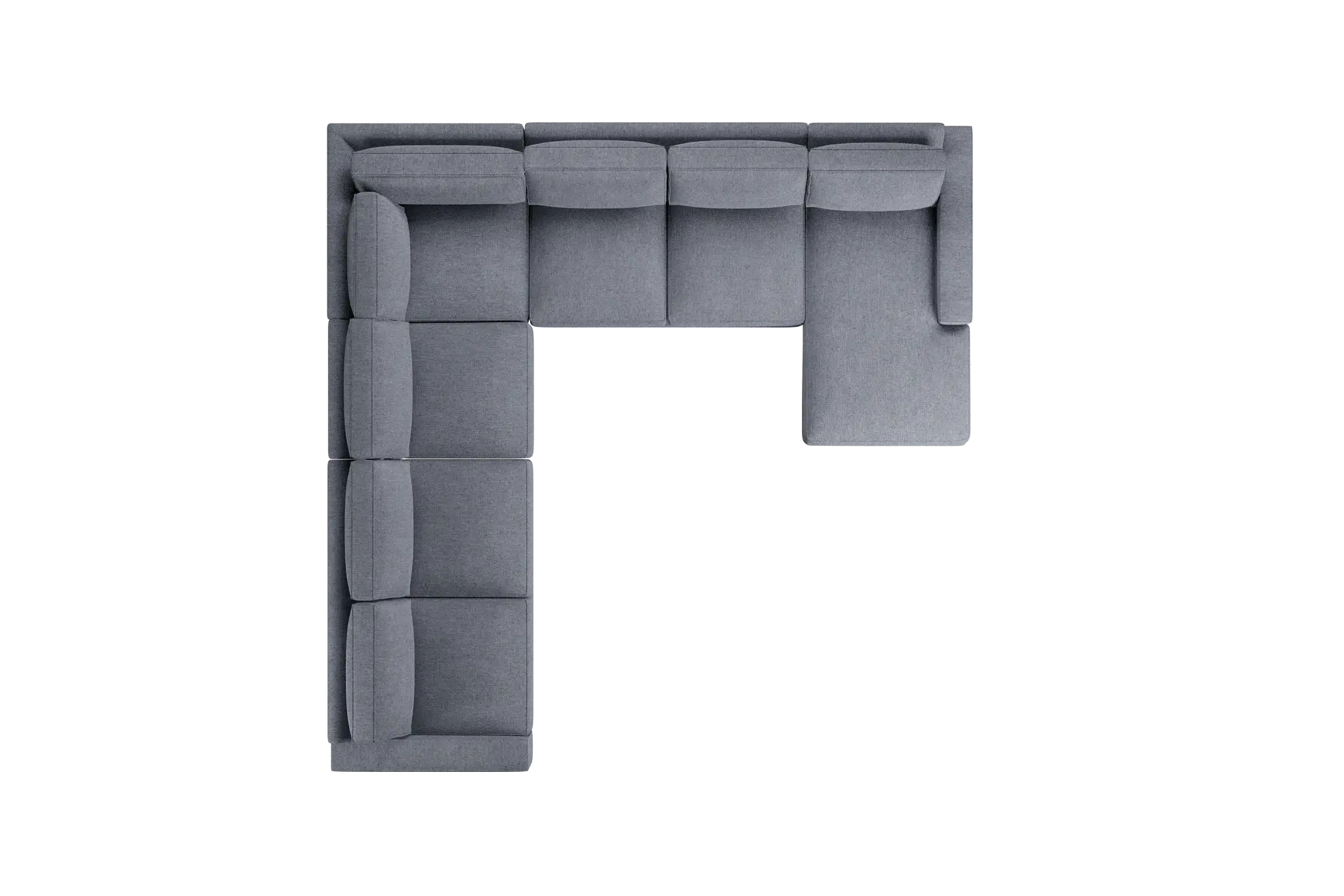 Edgewater Elevation Gray Large Right Chaise Sectional Edgewater Elevation Gray Large Right Chaise Sectional