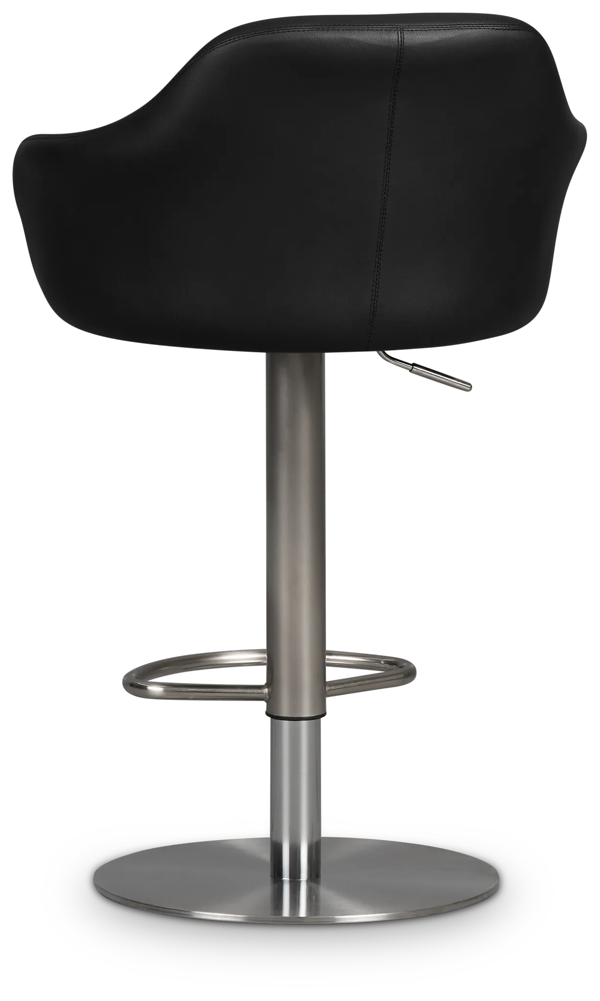 Hyde Black Uph Adjustable Stool
