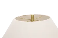 Lova White Ceramic Table Lamp