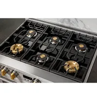 Monogram 366 Series Stainless Steel 36" Dual Fuel Range
