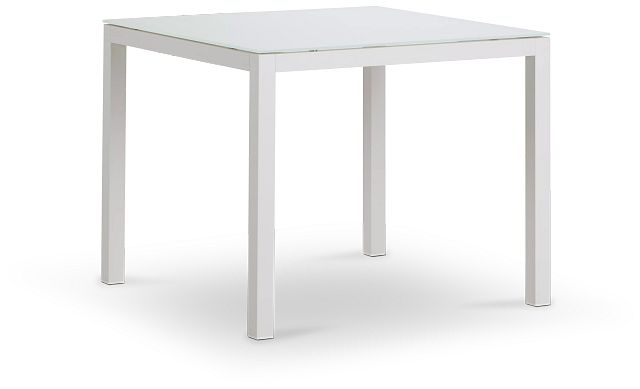 Lisbon2 White 36" Square Table