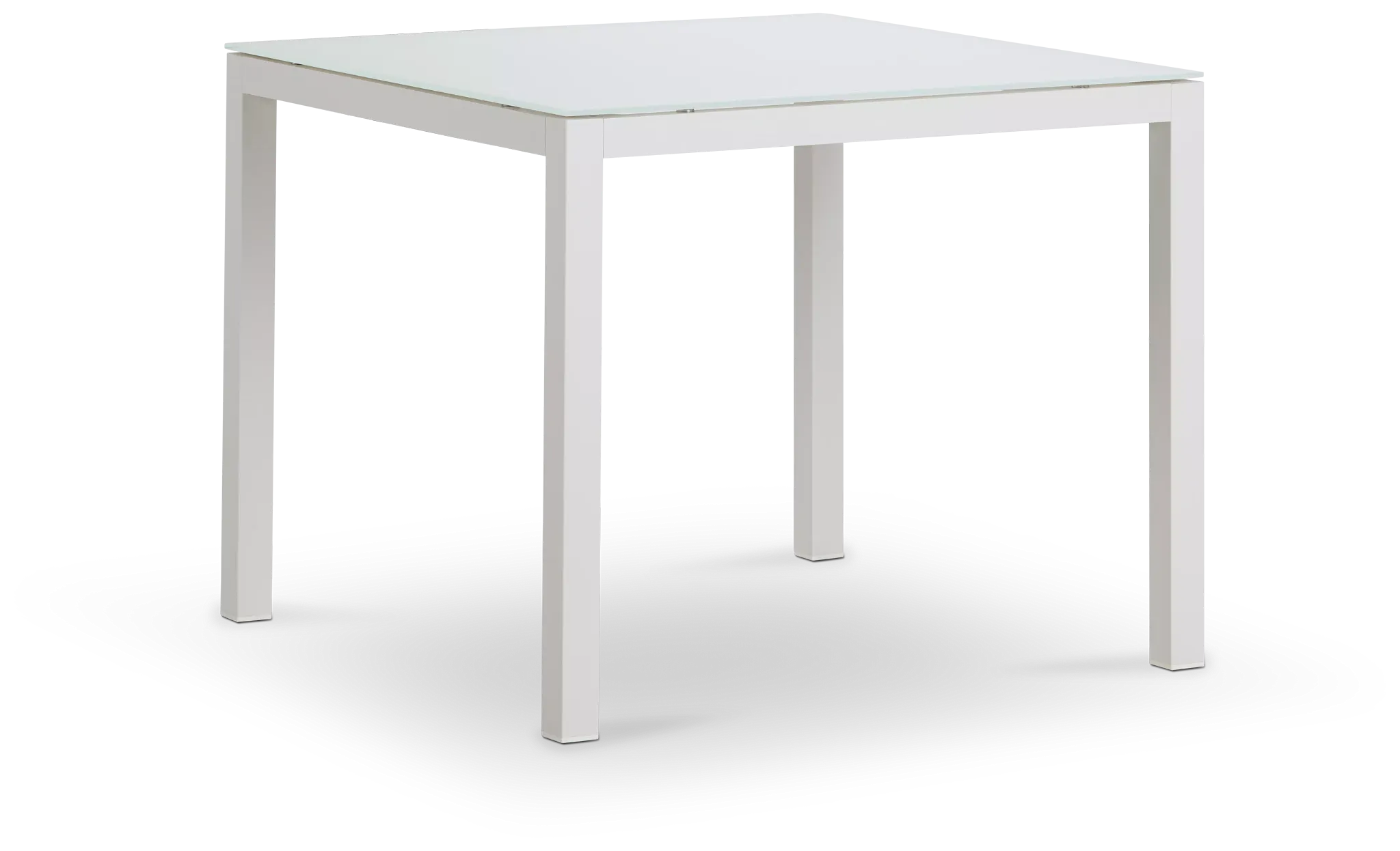 Lisbon2 White 36" Square Table