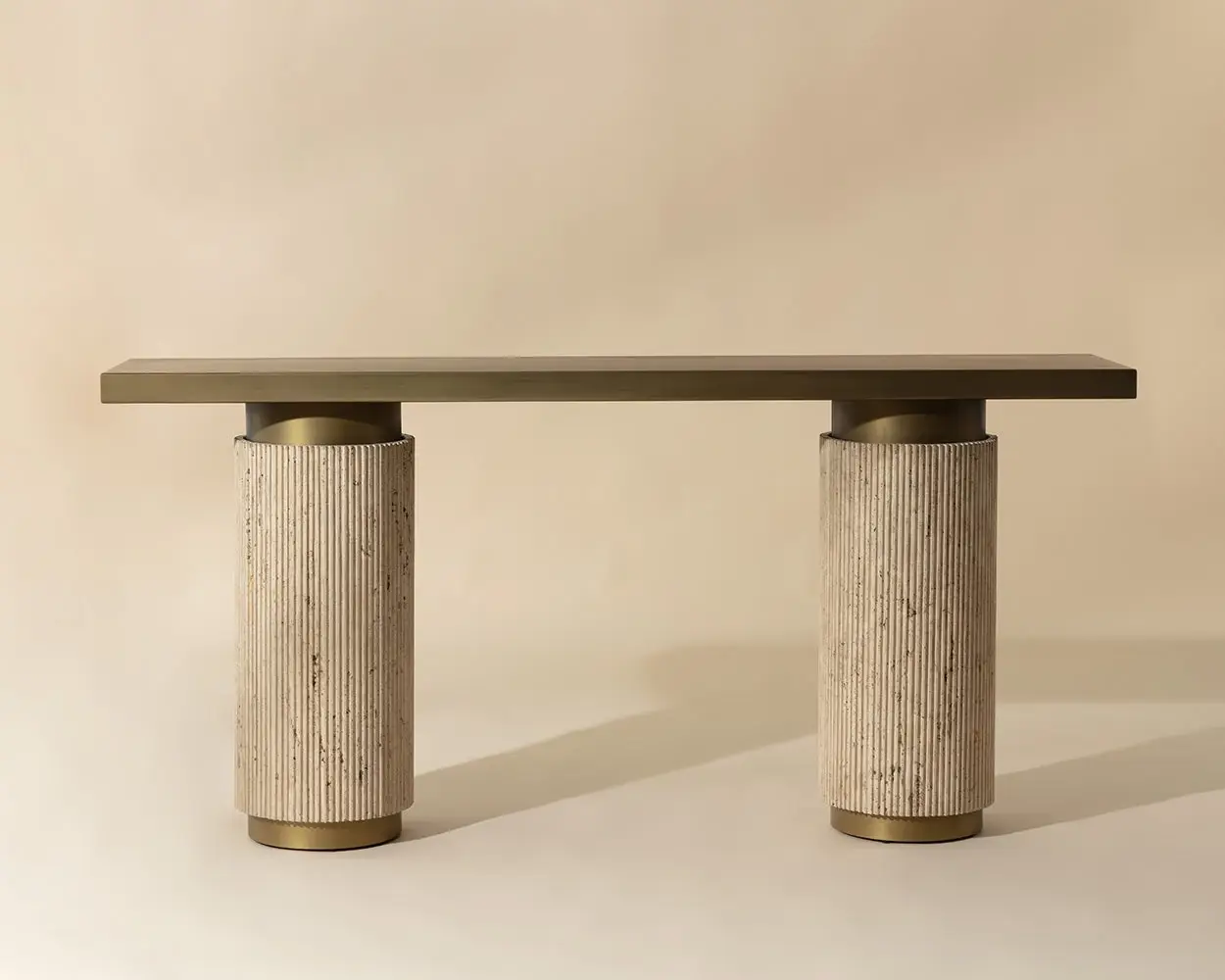 Alpine Gold Set Of 2 Console Table Base Alpine Gold Set Of 2 Console Table Base