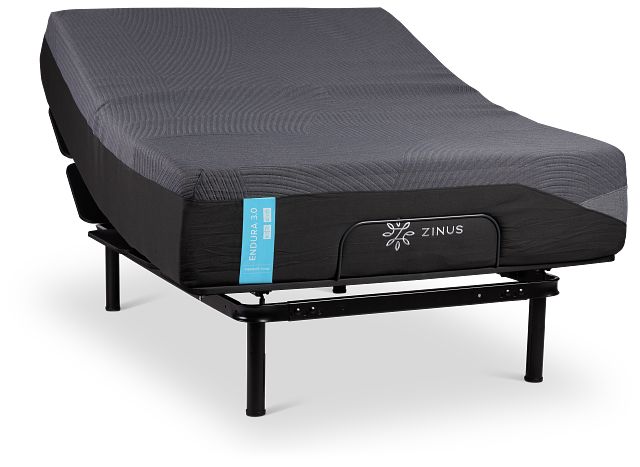 Zinus Endura 3.0 Plush Slat Adjustable Mattress Set