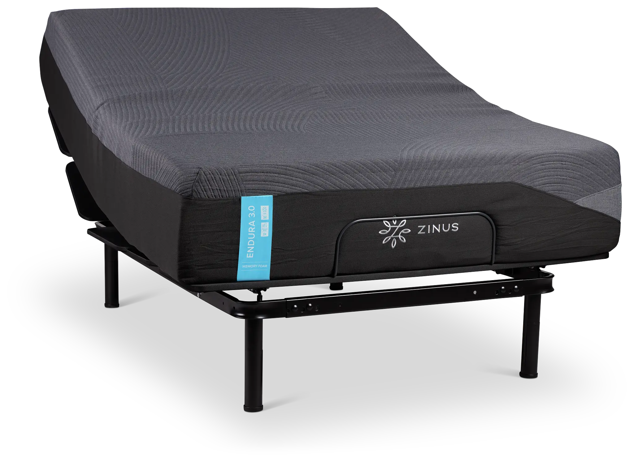Zinus Endura 3.0 Plush Slat Adjustable Mattress Set Zinus Endura 3.0 Plush Slat Adjustable Mattress Set
