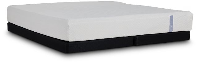 Rest & Renew Memory Foam 10" Low-profile Mattress Set