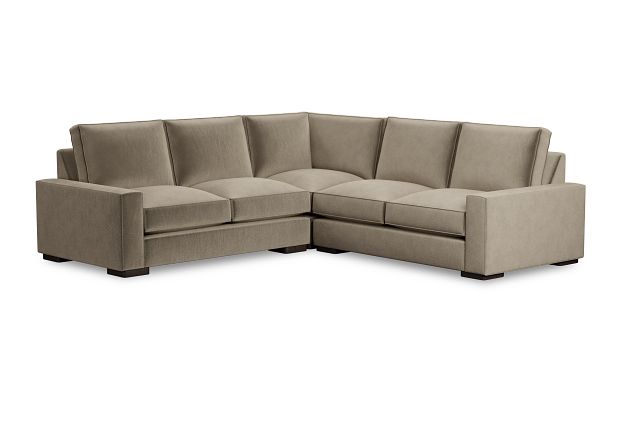 Edgewater Joya Beige Small Two-arm Sectional