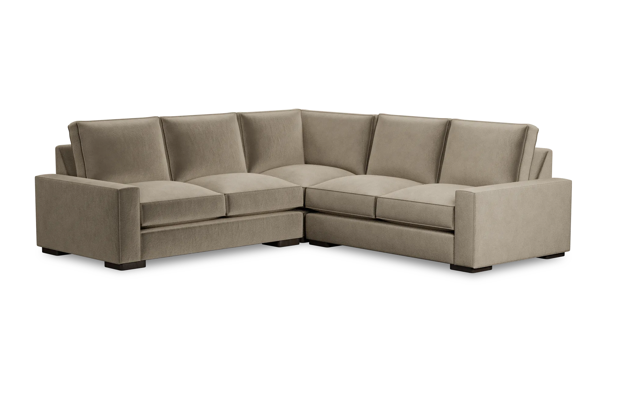 Edgewater Joya Beige Small Two-arm Sectional