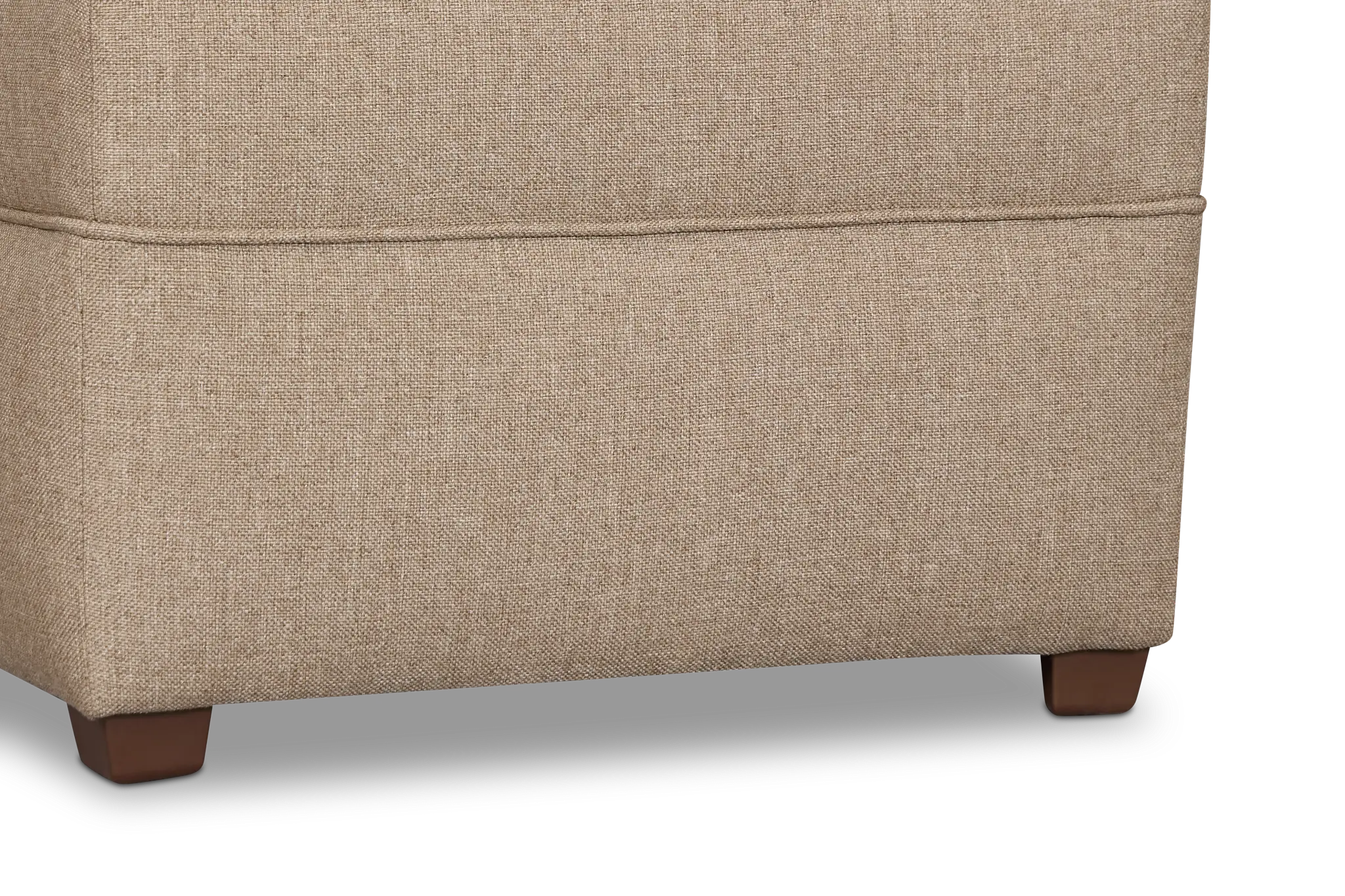 Tate Brown Fabric Ottoman Tate Brown Fabric Ottoman