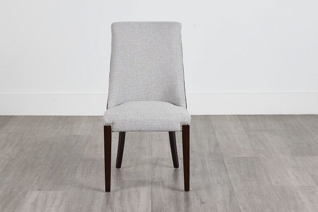 Brynn Light Gray Micro Side Chair (0)