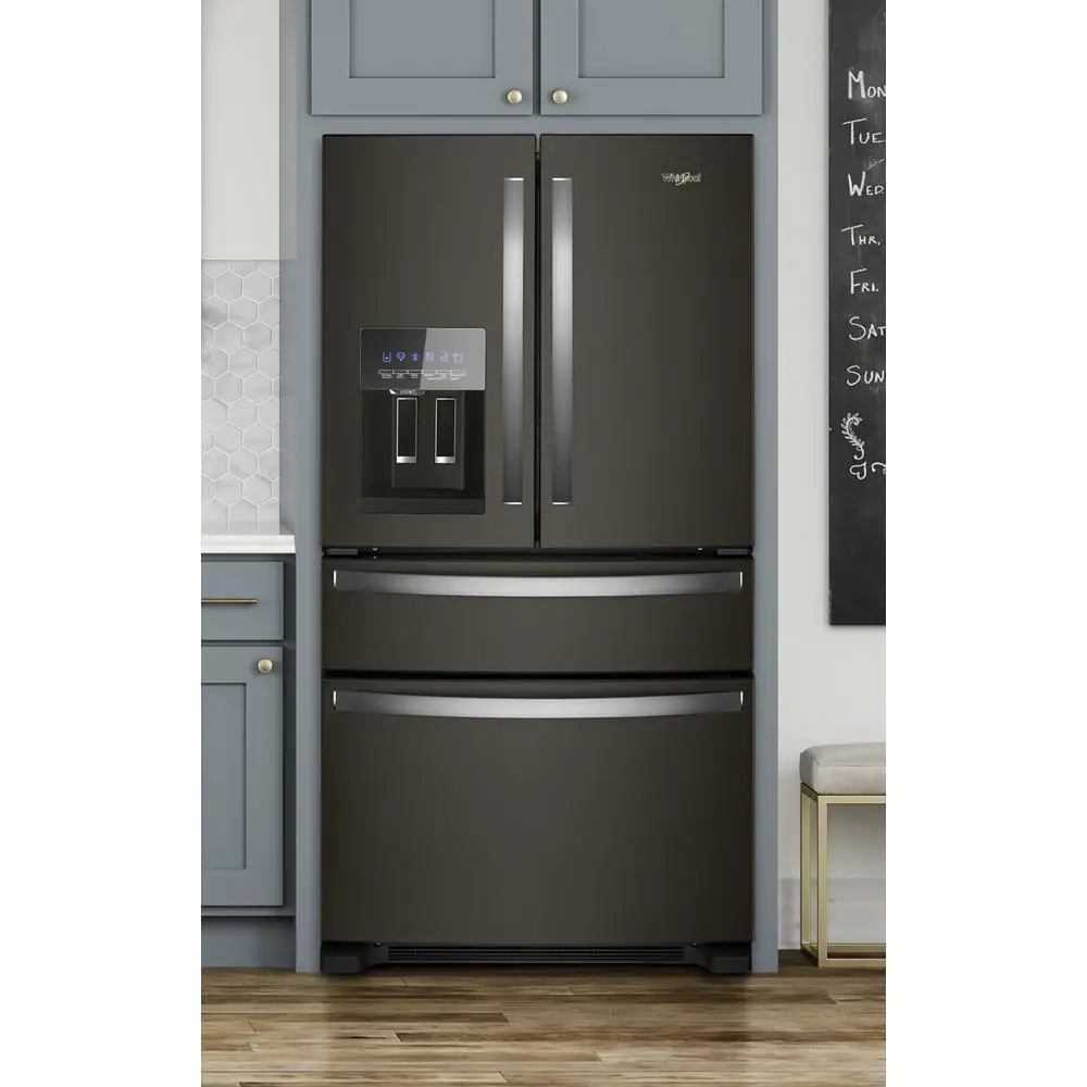 Whirlpool 3636 Series Black Stnl Steel French Door Refrigerator Whirlpool 3636 Series Black Stnl Steel French Door Refrigerator