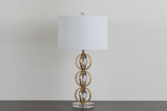 Lydia Gold Table Lamp