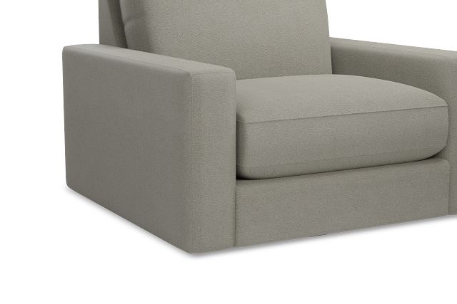 Edgewater Elite Gray Swivel Chair