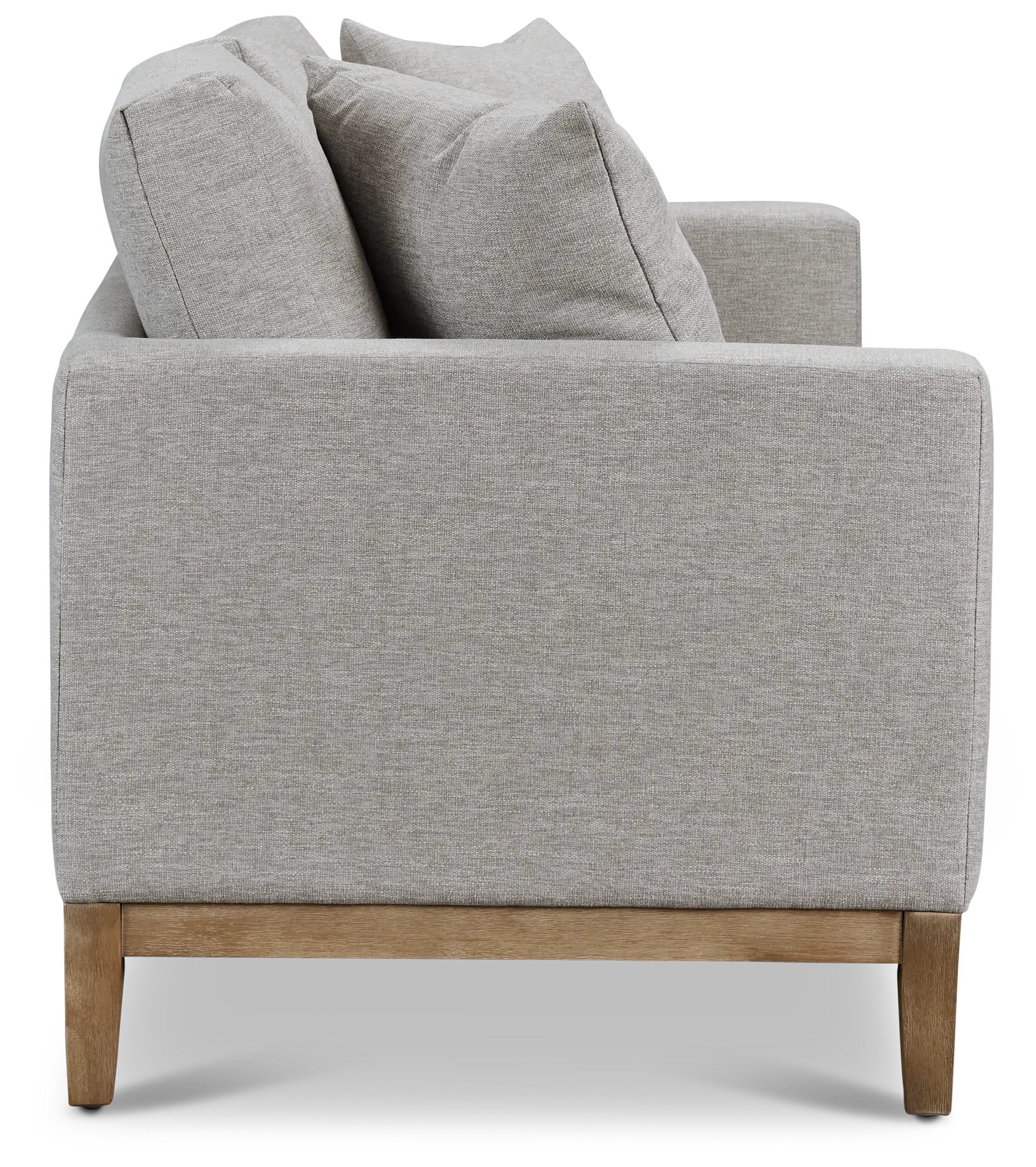 Emma Gray Fabric Loveseat Emma Gray Fabric Loveseat