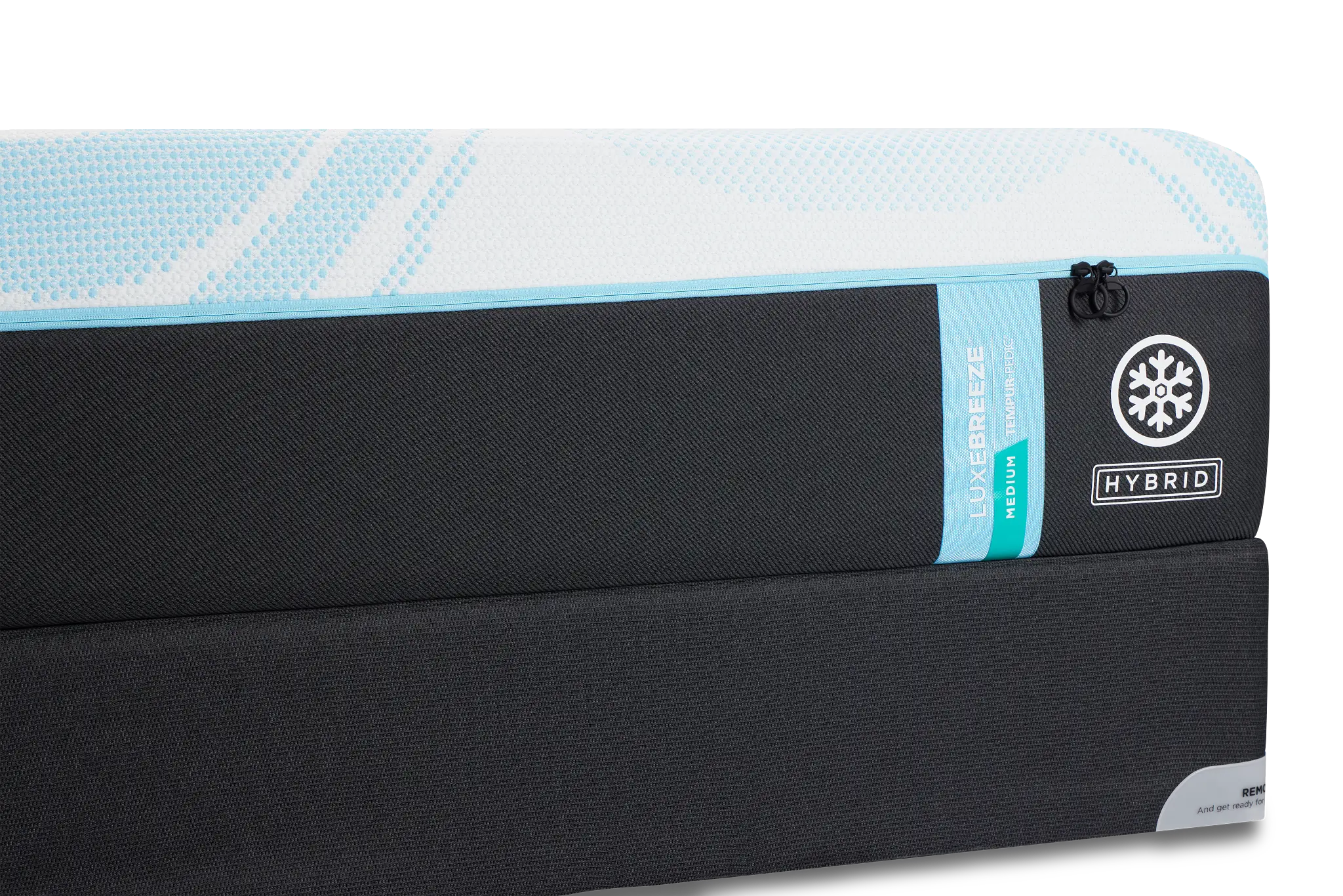 Tempur-pedic Tempur-luxebreeze Medium Mattress Set Tempur-pedic Tempur-luxebreeze Medium Mattress Set